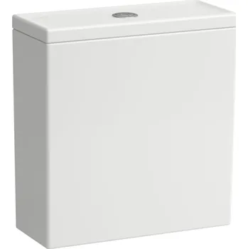 Klozet LAUFEN THE NEW CLASSIC Nádrž, s vnitřní armaturou Dual Flush, chromované tlačítko, splachování 6/3 l, s vnitřní nádržkou proti orosení 375x160, Bílá - H8288510009711