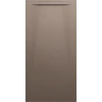 Sprchová vanička LAUFEN PRO S Sprchová vanička, obdélníková, s lineárním odtokem na kratší straně, materiál Marbond 1600x800, Caffè matná se strukturou - H2101841290001