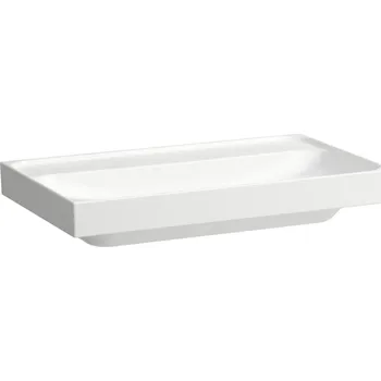 Umyvadlo LAUFEN MEDA Umyvadlo, odkládací plocha vpravo a vlevo 1000x460, Bílá LCC (LAUFEN Clean Coat) - H8101194001121