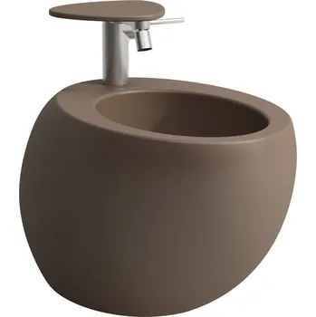 Bidet LAUFEN ILBAGNOALESSI Závěsný bidet 585x390, Café mat - H8309711883041