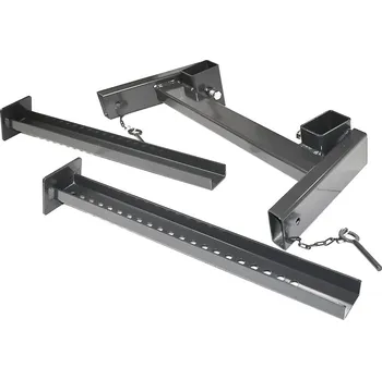 Mellarius Pozinkovaný antracitový stojan pod úly 23,5 - 56,5 cm - 1 ks