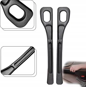 autokoberec 2X VÝPLŇ MEZERY V AUTĚ MEZI SEDADLY UNIVERZÁLNÍ ČERNÁ