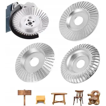 Brusný kotouč 3x BRUSNÝ KOTOUČ FRÉZA NA DŘEVO 125mm 22mm BRUSNÝ KOTOUČ