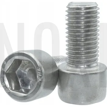 Šroub Šroub s vnitřním šestihranem a rýhovanou hlavou DIN 912R nerezový M8x35 [100 ks]