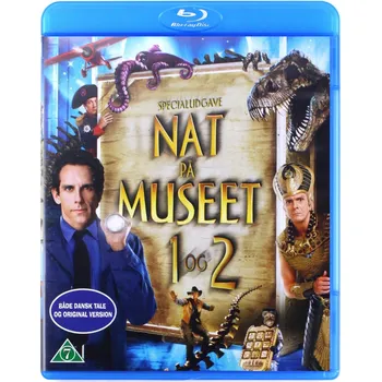Blu-ray film Nat På Museet 1 og 2 Blu-ray disk