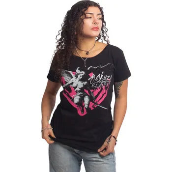 Dámské tričko Dámské triko Yakuza Nemesis Urban Crew 27120 black velikost: 3XL