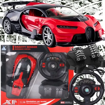 RC model auta DÁLKOVĚ OVLÁDANÉ AUTO VELKÉ RC AUTO NA DÁLKOVÉ OVLÁDÁNÍ VOLANT + PEDÁLY