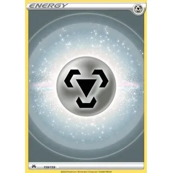 Karetní hra Pokémon CRZ 159/159 Metal Energy - Crown Zenith