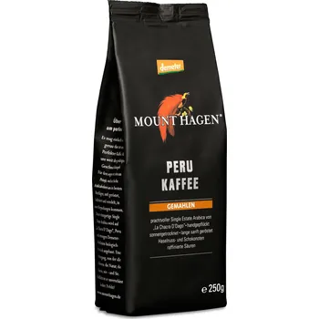 Káva Mount Hagen Mletá káva Peru 250 g bio BIO VEGAN DEMETER Množství: 1 ks