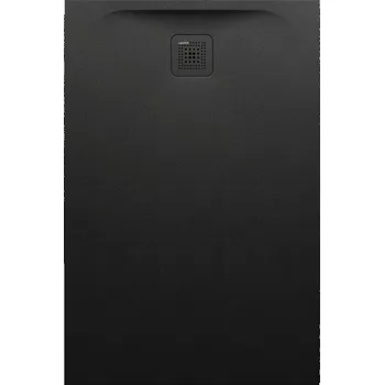 Sprchová vanička LAUFEN PRO Sprchová vanička, obdélníková, s odtokem na kratší straně, materiál Marbond 1200x800, Černá - H2109520800001