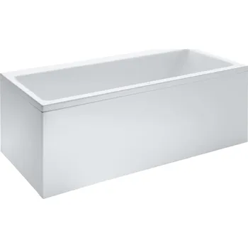 Vana LAUFEN PRO Vana do pravého rohu s čelním panelem, model levý 1600x700, Bílá - H2339550000001