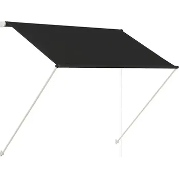 Stínicí technika Balkónová markýza, terasová 150 x 150 cm šedá