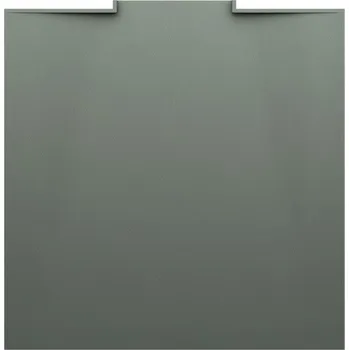 Sprchová vanička LAUFEN NIA Sprchová vanička, čtvercová, odtok do stěny, Marbond 800x800, Betonově šedá - H2100300790001