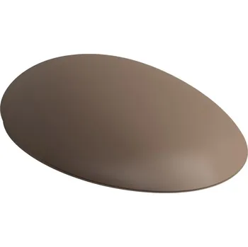 WC sedátko LAUFEN ILBAGNOALESSI Sedátko s poklopem, odnímatelné, zpomalovací sklápěcí systém 485x350, Café mat - H8929711880001