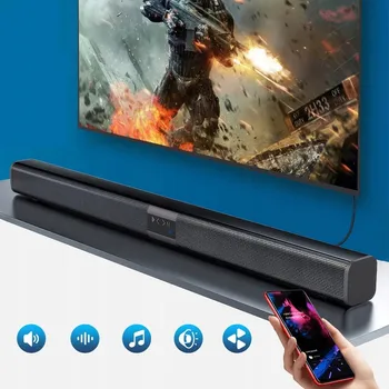 VÝKONNÝ SOUNDBAR BLUETOOTH REPRODUKTOR USB K TELEVIZI Bluetooth AUX SADA