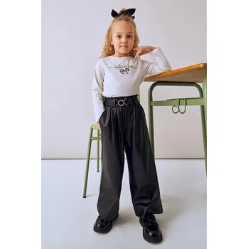 Dětská móda Dětské kalhoty Mayoral 4574.6F.Mini.9BYA černá 99X, vel. 116