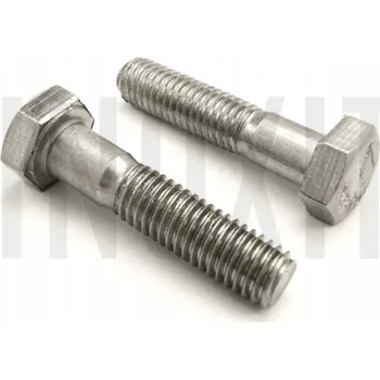 Šroub Šroub se šestihrannou hlavou DIN 931 nerezový M6x100 [100 ks]