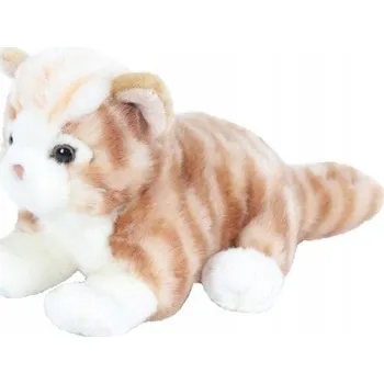 plyšák PLYŠÁK Zvíře ČERVENÁ KOČKA Plyšový Mazlíček Přítulníček Pro miminka Plyšoví Plyšáci