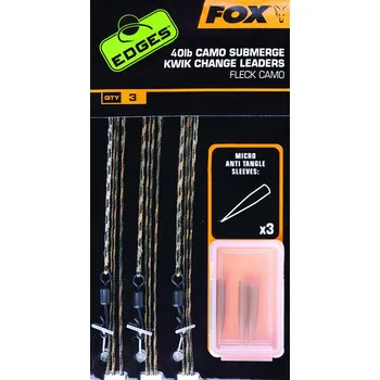 Vrták Návazec Fox CAC710 z fluorocarbonu, 40 kg, 75 cm