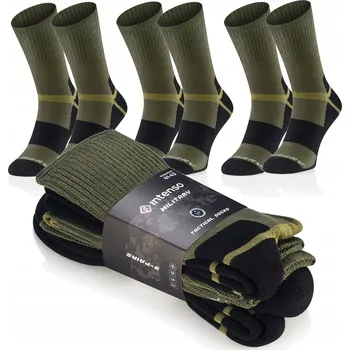 Pánská móda Intenso ponožky MILITARY_0072_003 vícebarevné, velikost 44-46