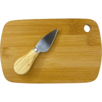 Kuchyňské prkénko Excellent Houseware Prkénko s nožem na sýr 20x13 cm - 8720573148573