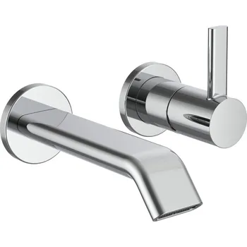 Vodovodní baterie LAUFEN MEDA Umyvadlová dvouotvorová podomítková baterie, výtok 150 mm 1x1, no colour - HF506622100000