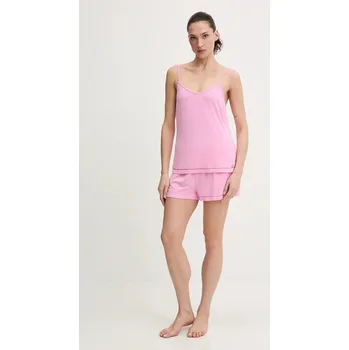 Dámské pyžamo Pyžamo Karl Lagerfeld B1W45011 růžová 30X, vel. XL