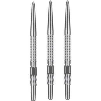 Příslušenství pro šipky Target - darts Kovové hroty - Swiss Points - GRD - Silver - 26 mm