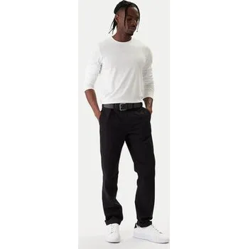 Pánské kalhoty Tommy Hilfiger Chino kalhoty Denton Essential MW0MW40262 Černá Straight Fit 32_32