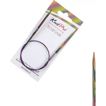 Jehlice KnitPro Symfonie kruhové fixní jehlice 3,25mm 40cm (KnitPro Symfonie kruhové dřěvěné jehlice 3,25mm 40cm)