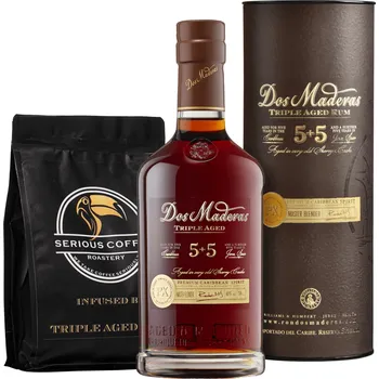 Káva Set Dos Maderas PX 5+5 + Serious Coffee Roastery Infused Coffee 250 g (set 1 x 0.7 l)
