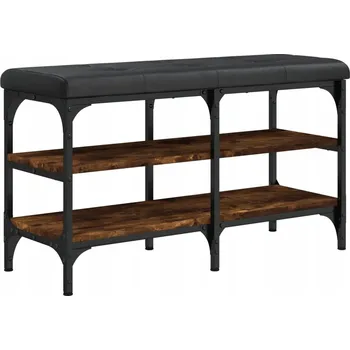 VidaXL Botník 32 x 82 x 47 cm Halifax dub černý