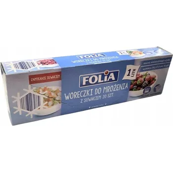 Sáček na potraviny Sáčky se zipem Zosia samosia 20 ks 1 l