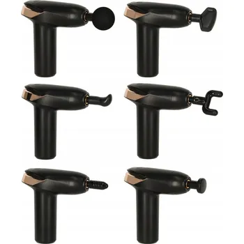 Masážní přístroj Masážní pistole Masážní Přístroj na záda těla Mini LED 6v1