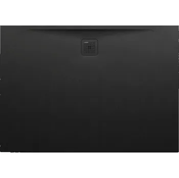 Sprchová vanička LAUFEN PRO Sprchová vanička, obdélníková, s odtokem na delší straně, materiál Marbond 1400x1000, Černá - H2119540800001