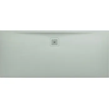 Sprchová vanička LAUFEN PRO Sprchová vanička, obdélníková, s odtokem na delší straně, materiál Marbond 1600x700, Light grey - H2139560770001