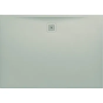 Sprchová vanička LAUFEN PRO Sprchová vanička, obdélníková, s odtokem na delší straně, materiál Marbond 1400x1000, Light grey - H2119540770001