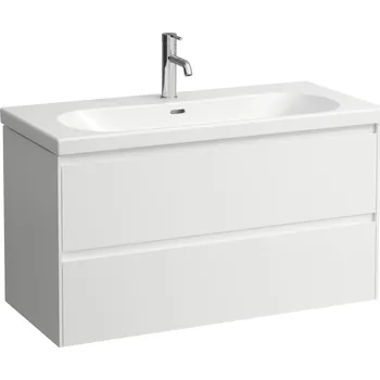 Koupelnový nábytek LAUFEN LANI Skříňka pod umyvadlo, se 2 zásuvkami, pro umyvadlo H810089, H818437, H810337 985x450, Special colour - H4035621129901