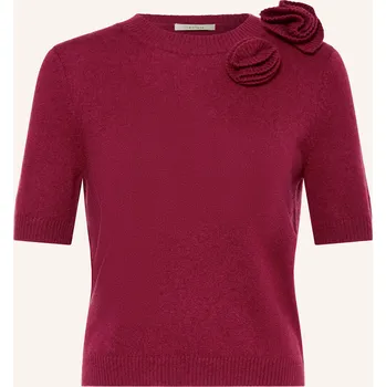 Dámský svetr Lilienfels Dámské Úpletové Tričko S Kašmírem, tmavě červená, 38