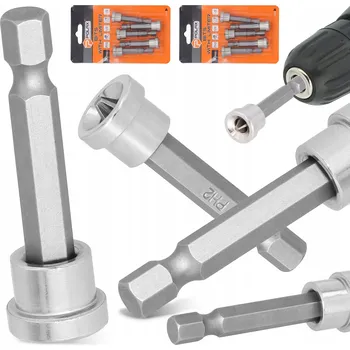 Bit 10x BITY RÁZOVÉHO ŠROUBOVÁKU PH2 50 mm Magnetický hrot 1/4'' S OMEZOVAČEM