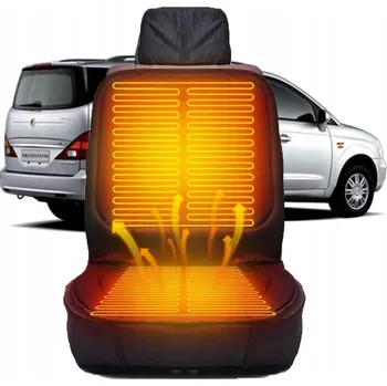 Potah sedadla VYHŘÍVACÍ PODLOŽKA NA SEDADLO DO AUTA 12V - VYHŘÍVACÍ DEČKA NA SEDAČKU