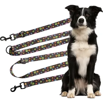 Vodítko pro psa ZANDOR VODÍTKO OBOUSTRANNÉ, SILNÉ PRUHOVÉ HRUBĚ TKANÁ PRO PSY 25 mm 5 m