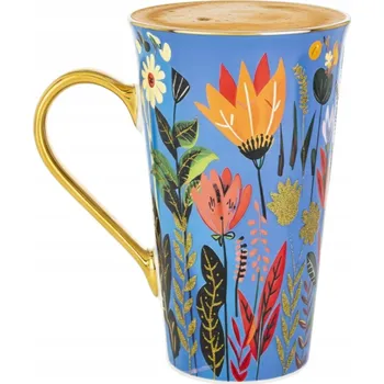 Hrnek Kaj flower porcelán 690 ml