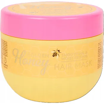 Vlasová regenerace Maska na vlasy Golden Honey 250 ml – s bambuckým máslem a medovým extraktem
