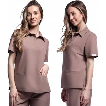 Dámská mikina Dámská polo mikina Medical Mikina , kávově hnědá - velikost 36