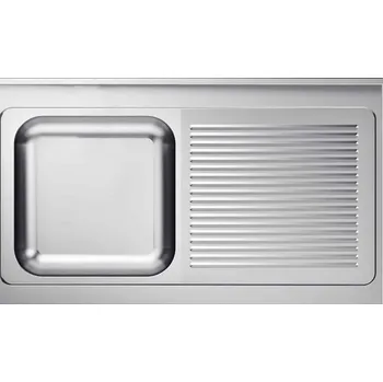 Nerezový dřez CS600 Dřezová deska levá 1200