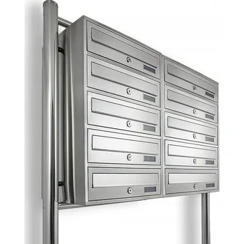 Poštovní schránka Poštovní schránka euroschránka, vhoz Bituxx šedá