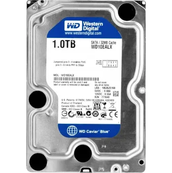 Pevný disk Pevný disk Western Digital CAVIAR BLUE WD10EALX 1TB SATA II 3,5"