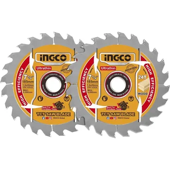 Pilový kotouč INGCO Kotouč pilový 185 Ultra mm, 2ks