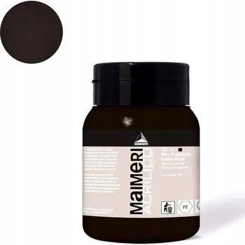 Výtvarná barva Akrylové barvy Maimeri černá 1 ks 500 ml